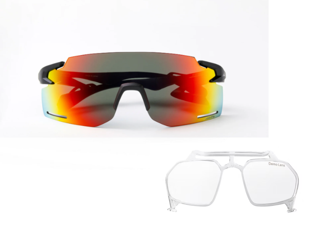 BLADE MATTE BLACK GOLD-MIRROR NON-PHOTOCHROMIC PRESCRIPTION